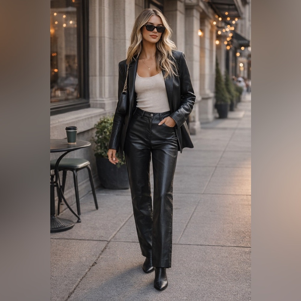Aritzia Wilfred Melina Faux Leather Women's Pants